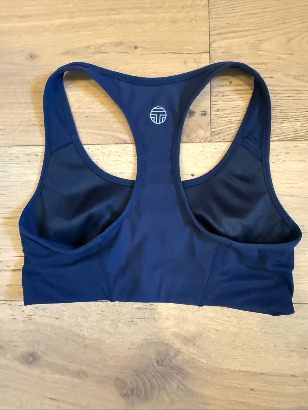 Tory Sport Tory Burch Navy Racerback Sports Bra S